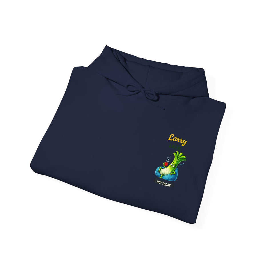 Larry the Lazy Leek | Funny Vegetable Hoodie