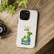 Cute 'Larry the Lazy Leek' Phone Case – Funny Vegetable Cartoon Tough Case, 