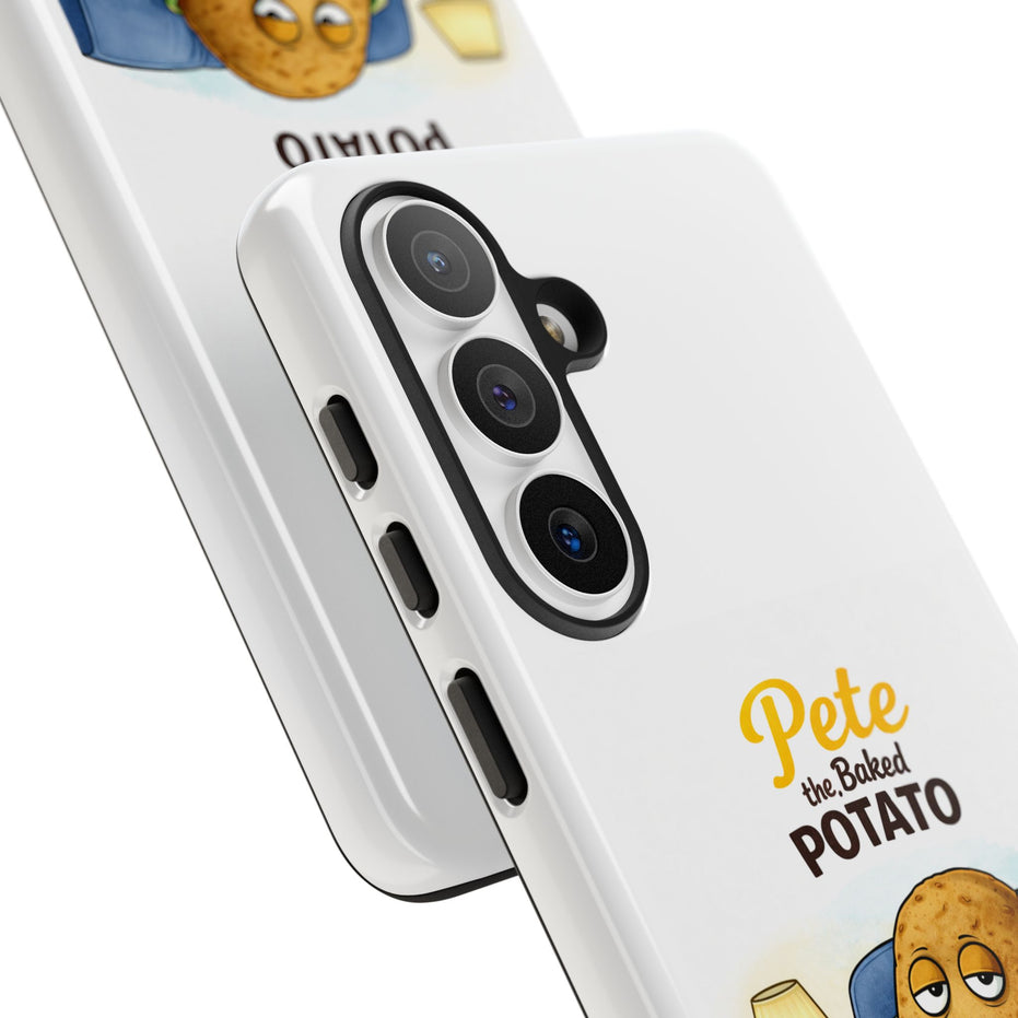 Phone Case — "Pete the Baked Potato" Funny I'm Cooked Protective Cover
