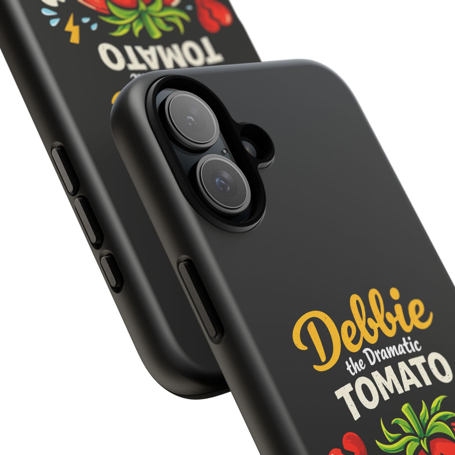 Debbie the Dramatic Tomato Phone Case — Funny Cute Protective iPhone Cover