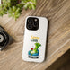 Cute 'Larry the Lazy Leek' Phone Case – Funny Vegetable Cartoon Tough Case, 