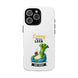 Cute 'Larry the Lazy Leek' Phone Case – Funny Vegetable Cartoon Tough Case, 
