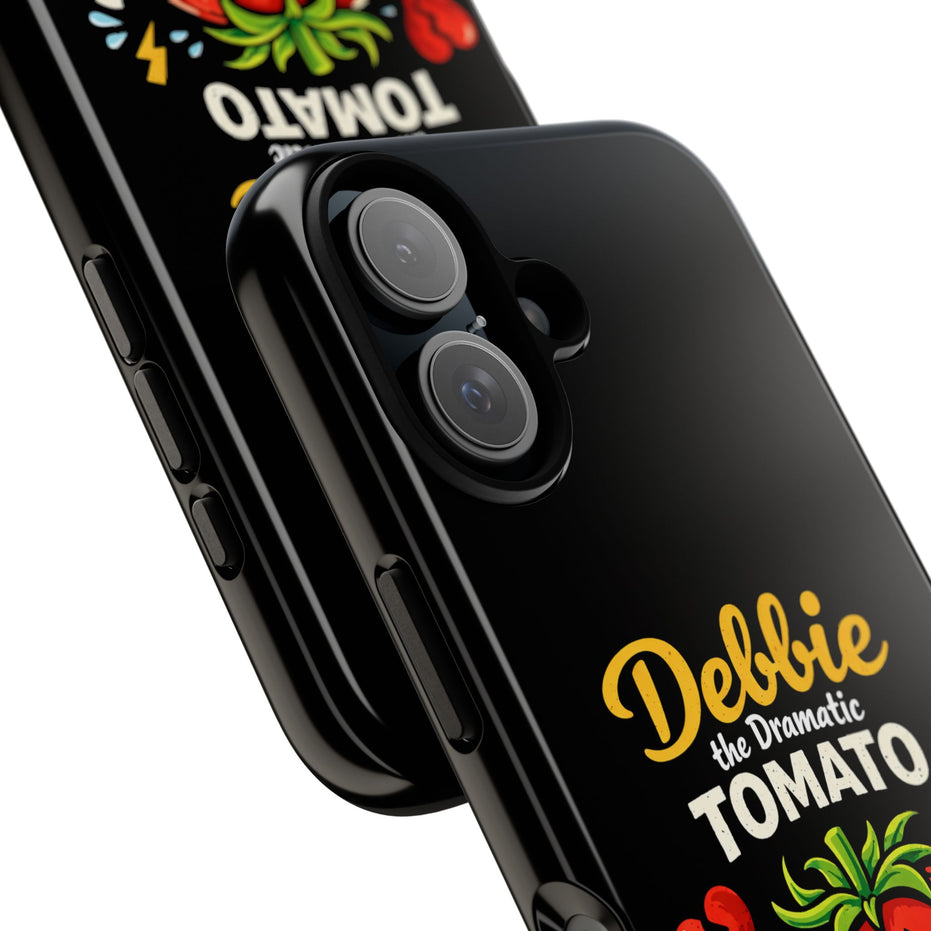 Debbie the Dramatic Tomato Phone Case — Funny Cute Protective iPhone Cover