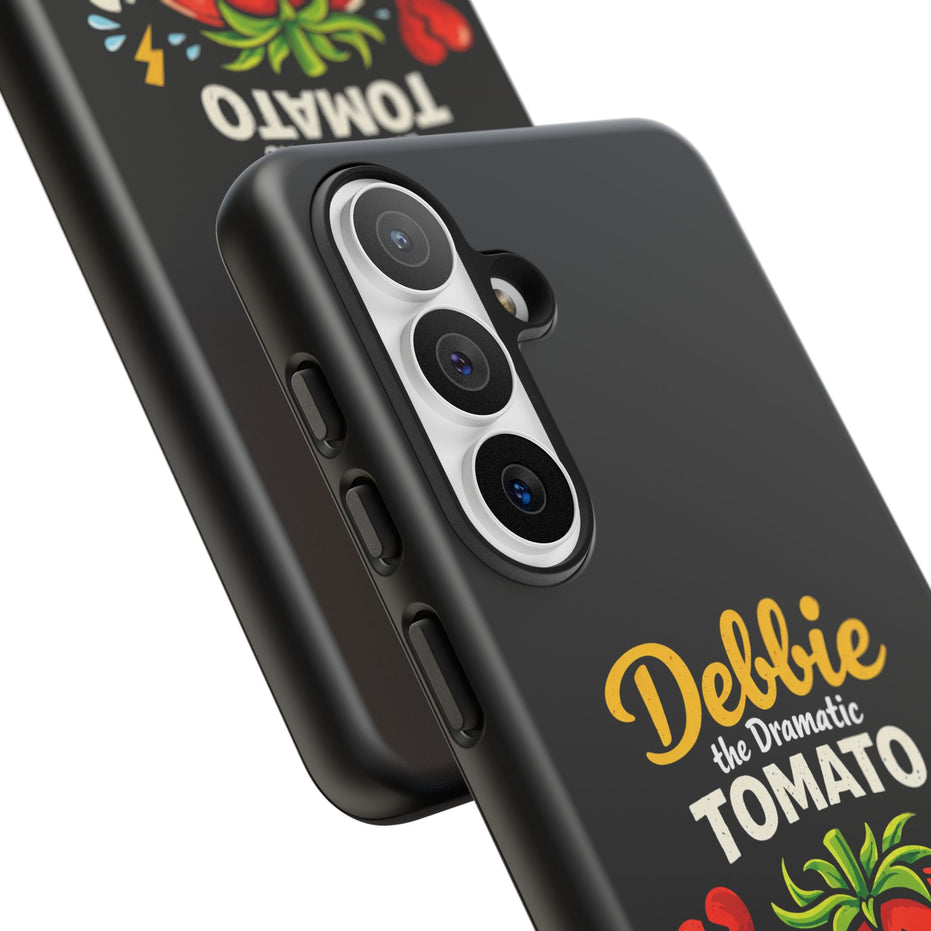 Debbie the Dramatic Tomato Phone Case — Funny Cute Protective iPhone Cover