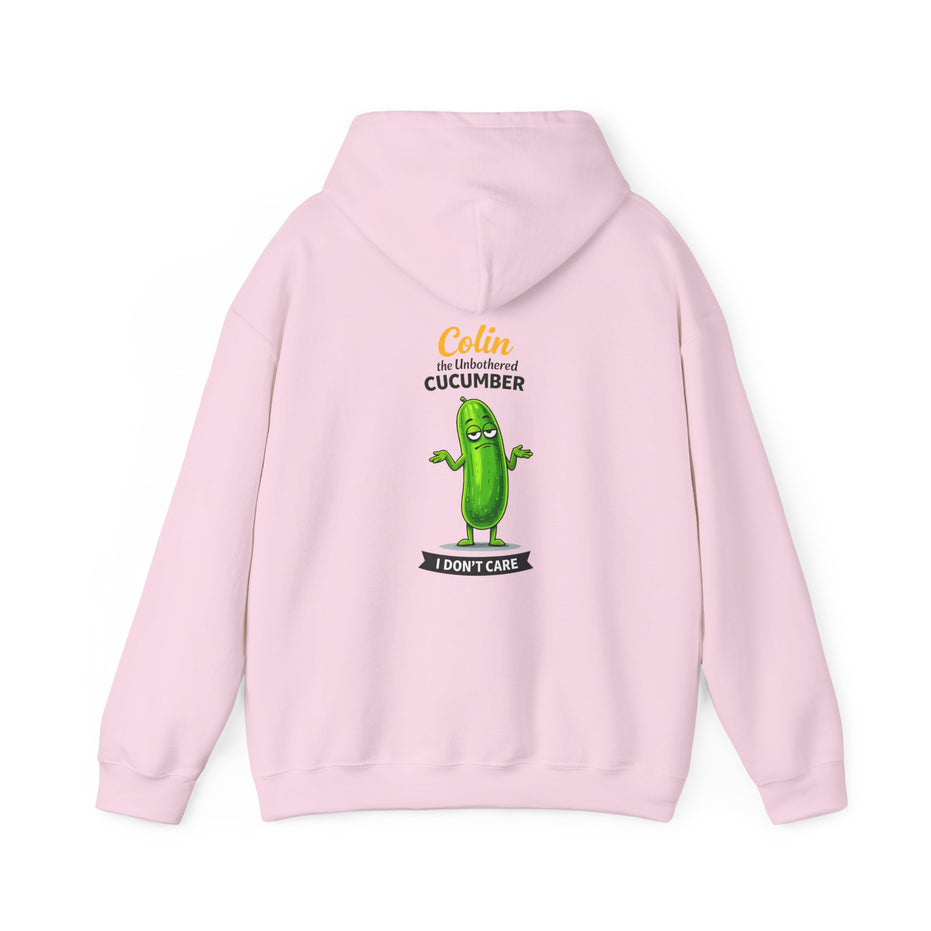 Colin the Unbothered Cucumber | Funny Vegetable Hoodie