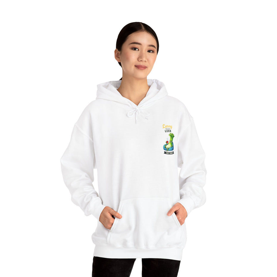 Larry the Lazy Leek | Funny Vegetable Hoodie