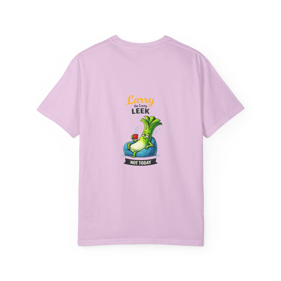 Larry the Lazy Leek | Funny Vegetable T Shirt