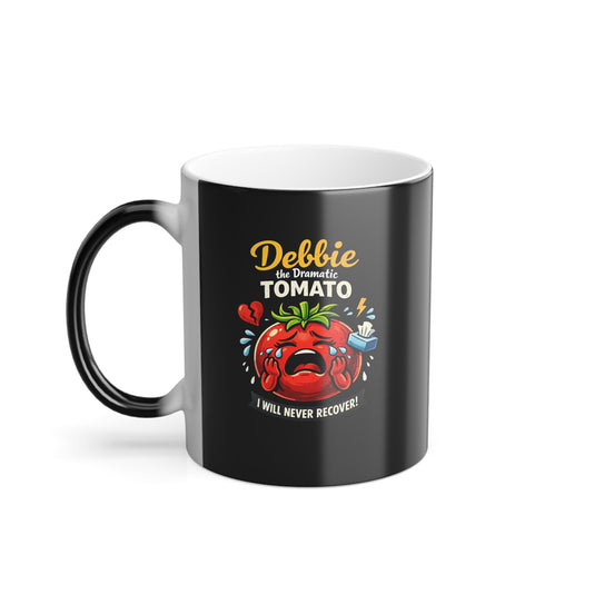 Debbie the Dramatic Tomato | Funny Vegetable Mug