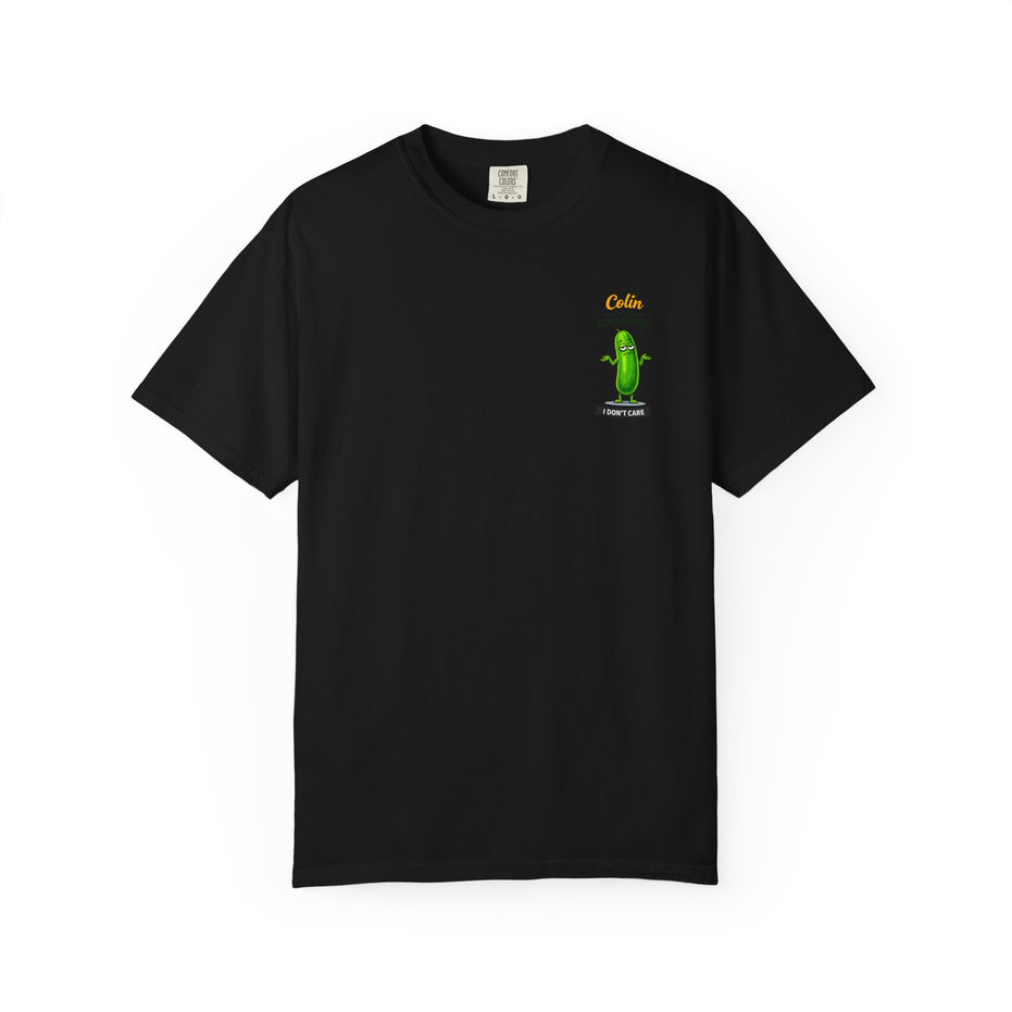 Colin the Unbothered Cucumber | Funny Vegetable T Shirt