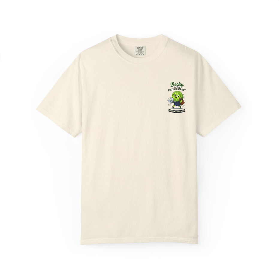 Becky the Busy Brussel Sprout | Funny Vegetable T Shirt