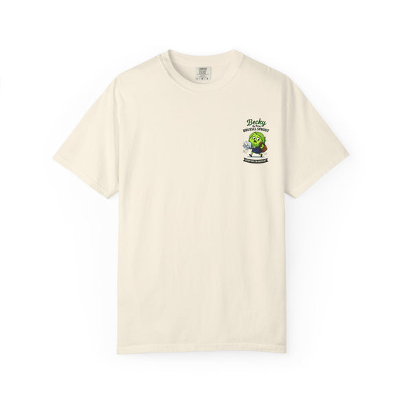 Becky the Busy Brussel Sprout | Funny Vegetable T Shirt