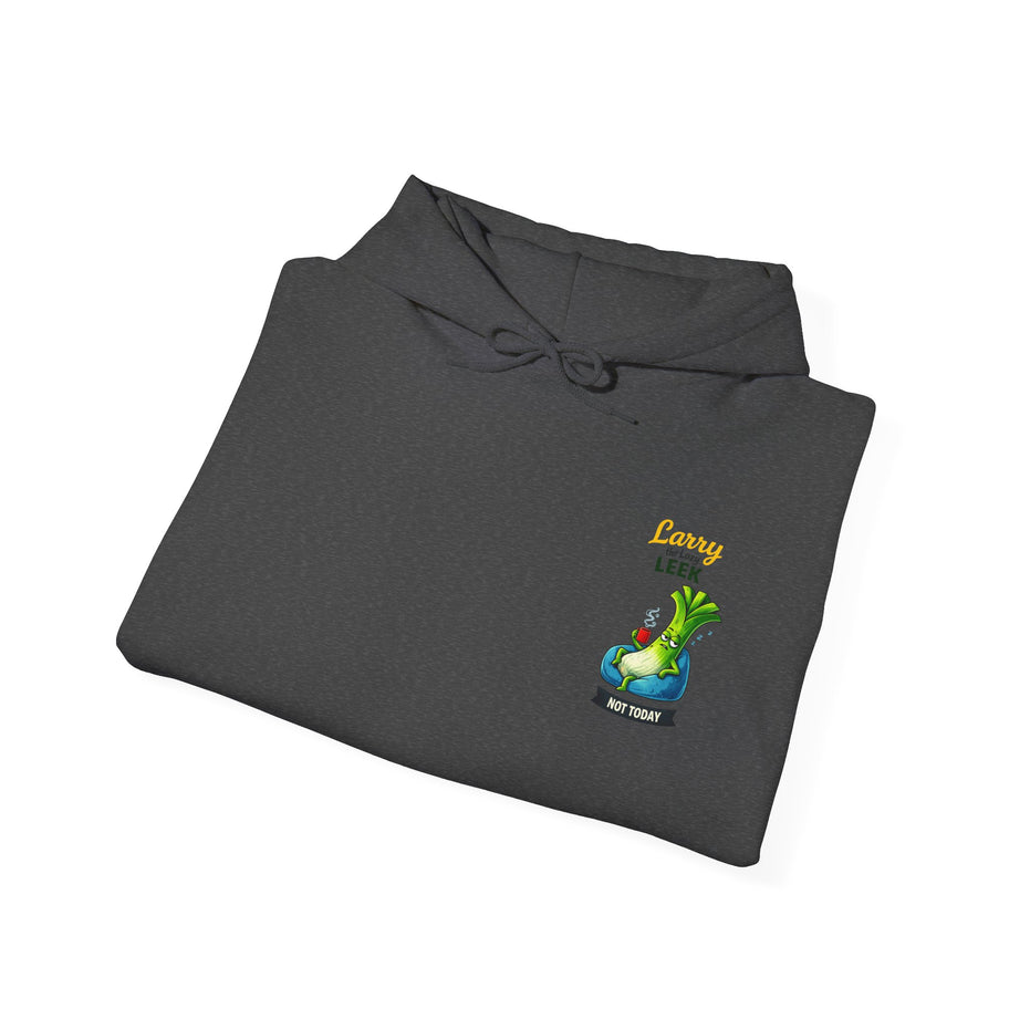 Larry the Lazy Leek | Funny Vegetable Hoodie