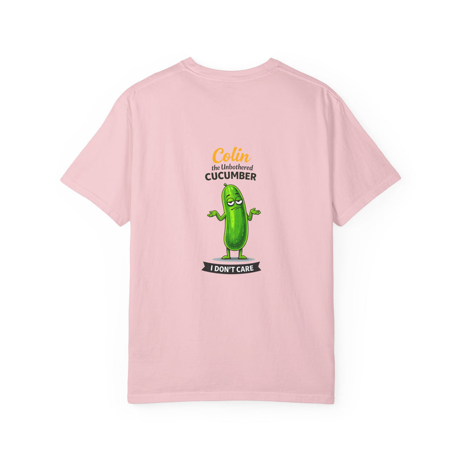 Colin the Unbothered Cucumber | Funny Vegetable T Shirt