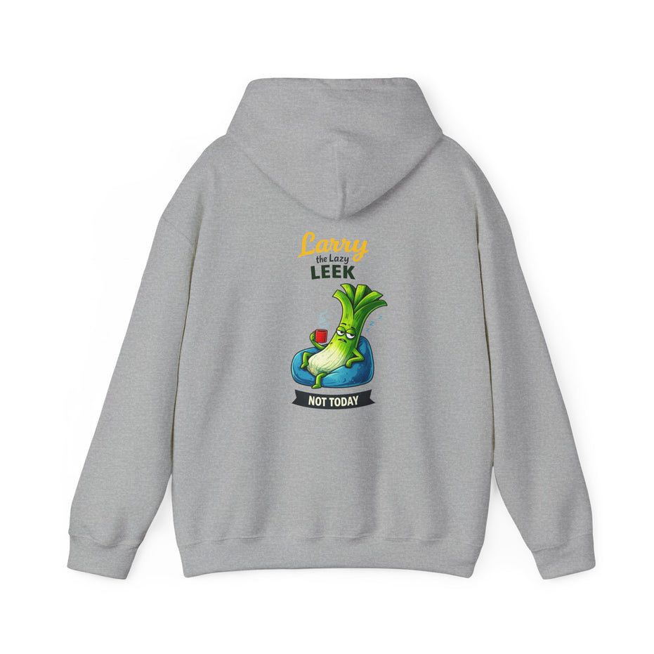 Larry the Lazy Leek | Funny Vegetable Hoodie