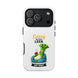 Cute 'Larry the Lazy Leek' Phone Case – Funny Vegetable Cartoon Tough Case, 
