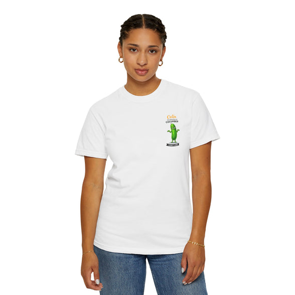 Colin the Unbothered Cucumber | Funny Vegetable T Shirt