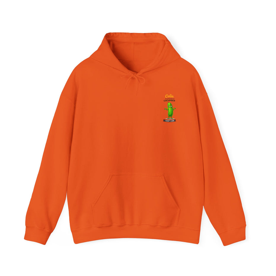 Colin the Unbothered Cucumber | Funny Vegetable Hoodie
