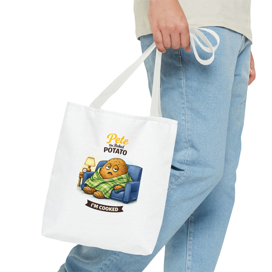 Pete the Baked Potato | Funny Vegetable Tote Bag