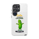 Colin the Unbothered Cucumber Phone Case — “I Don’t Care” Funny Cute Protective Case