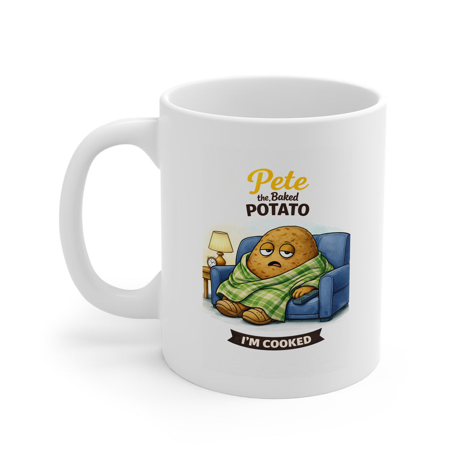 Pete the Baked Potato | Funny Vegetable Mug