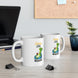 Larry the Lazy Leek | Funny Vegetable Mug