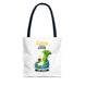 Larry the Lazy Leek | Funny Vegetable Tote Bag