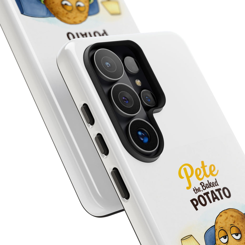 Phone Case — "Pete the Baked Potato" Funny I'm Cooked Protective Cover