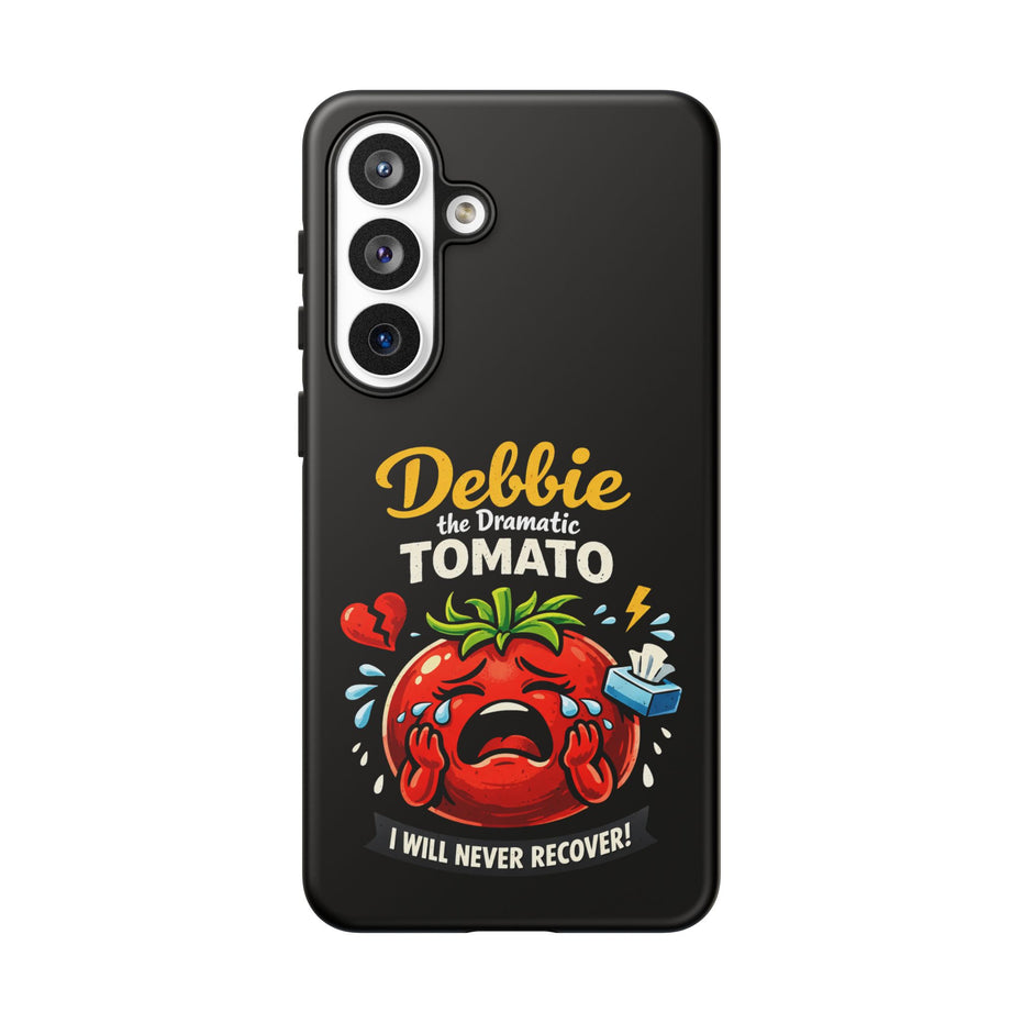 Debbie the Dramatic Tomato Phone Case — Funny Cute Protective iPhone Cover