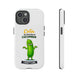 Colin the Unbothered Cucumber Phone Case — “I Don’t Care” Funny Cute Protective Case