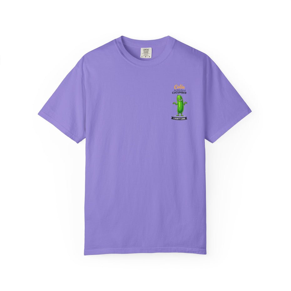 Colin the Unbothered Cucumber | Funny Vegetable T Shirt