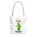 Colin the Unbothered Cucumber | Funny Vegetable Tote Bag
