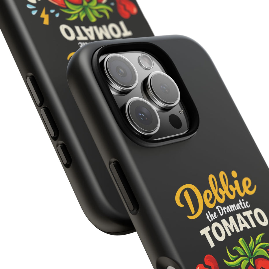 Debbie the Dramatic Tomato Phone Case — Funny Cute Protective iPhone Cover