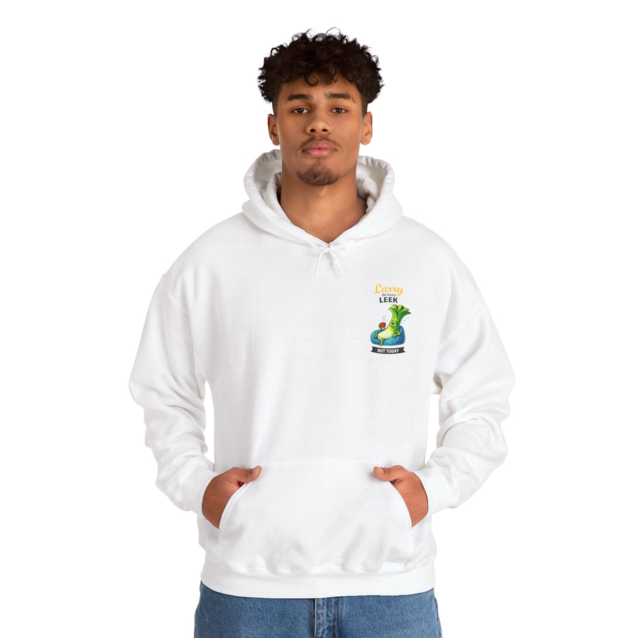 Larry the Lazy Leek | Funny Vegetable Hoodie