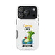 Cute 'Larry the Lazy Leek' Phone Case – Funny Vegetable Cartoon Tough Case, 
