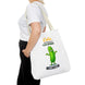 Colin the Unbothered Cucumber | Funny Vegetable Tote Bag