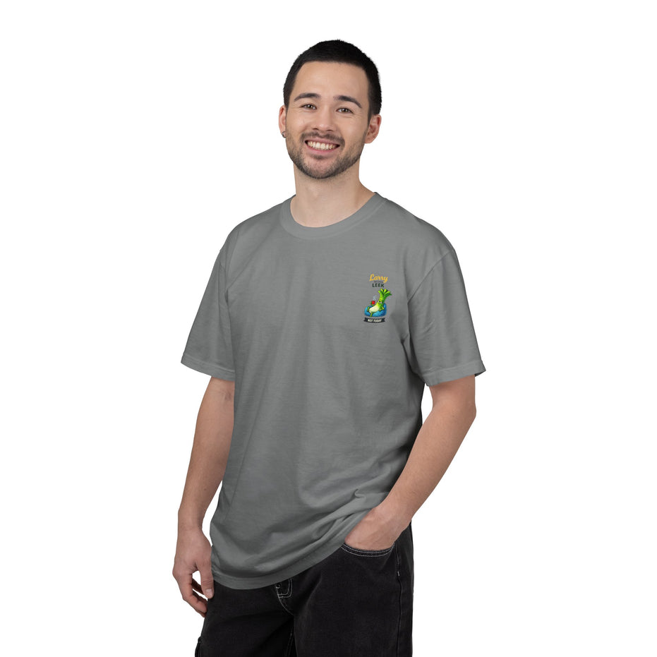 Larry the Lazy Leek | Funny Vegetable T Shirt