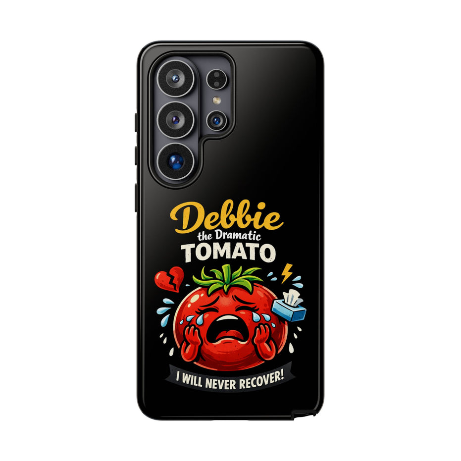 Debbie the Dramatic Tomato Phone Case — Funny Cute Protective iPhone Cover