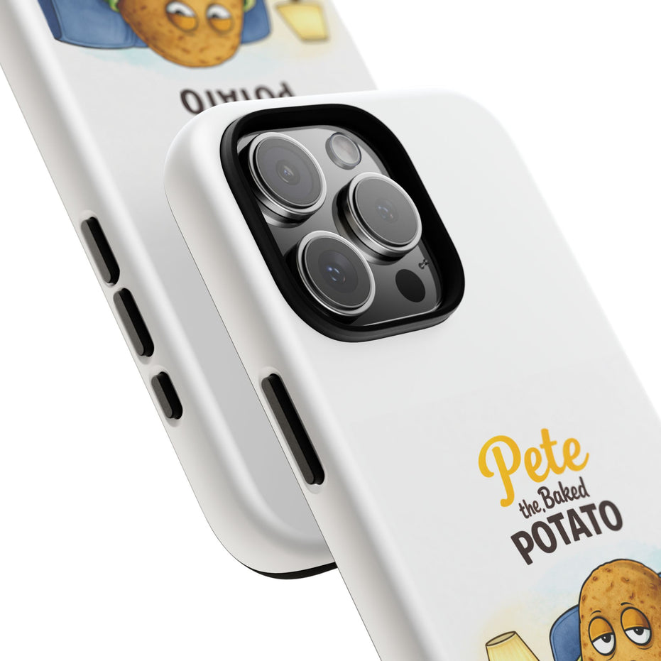 Phone Case — "Pete the Baked Potato" Funny I'm Cooked Protective Cover