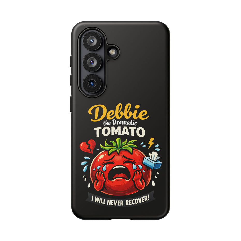 Debbie the Dramatic Tomato Phone Case — Funny Cute Protective iPhone Cover