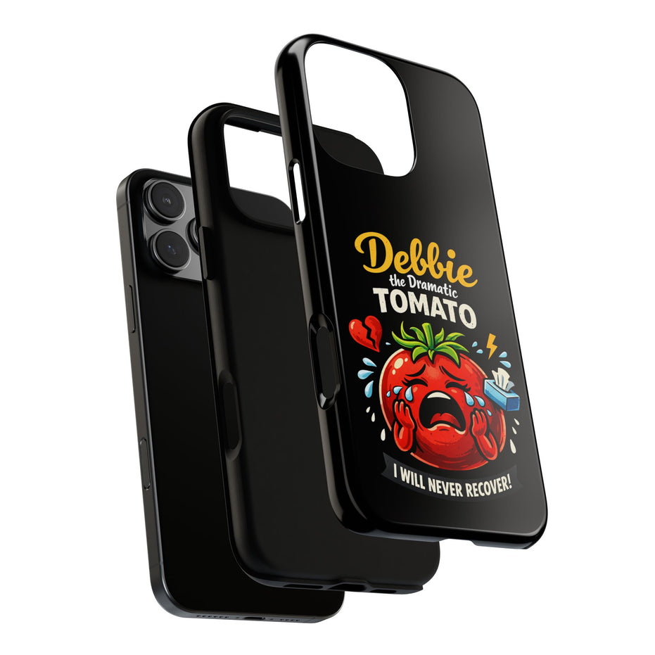 Debbie the Dramatic Tomato Phone Case — Funny Cute Protective iPhone Cover