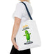 Colin the Unbothered Cucumber | Funny Vegetable Tote Bag