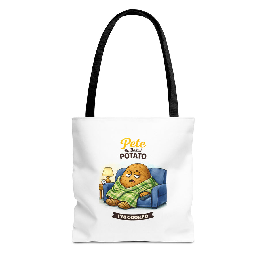 Pete the Baked Potato | Funny Vegetable Tote Bag