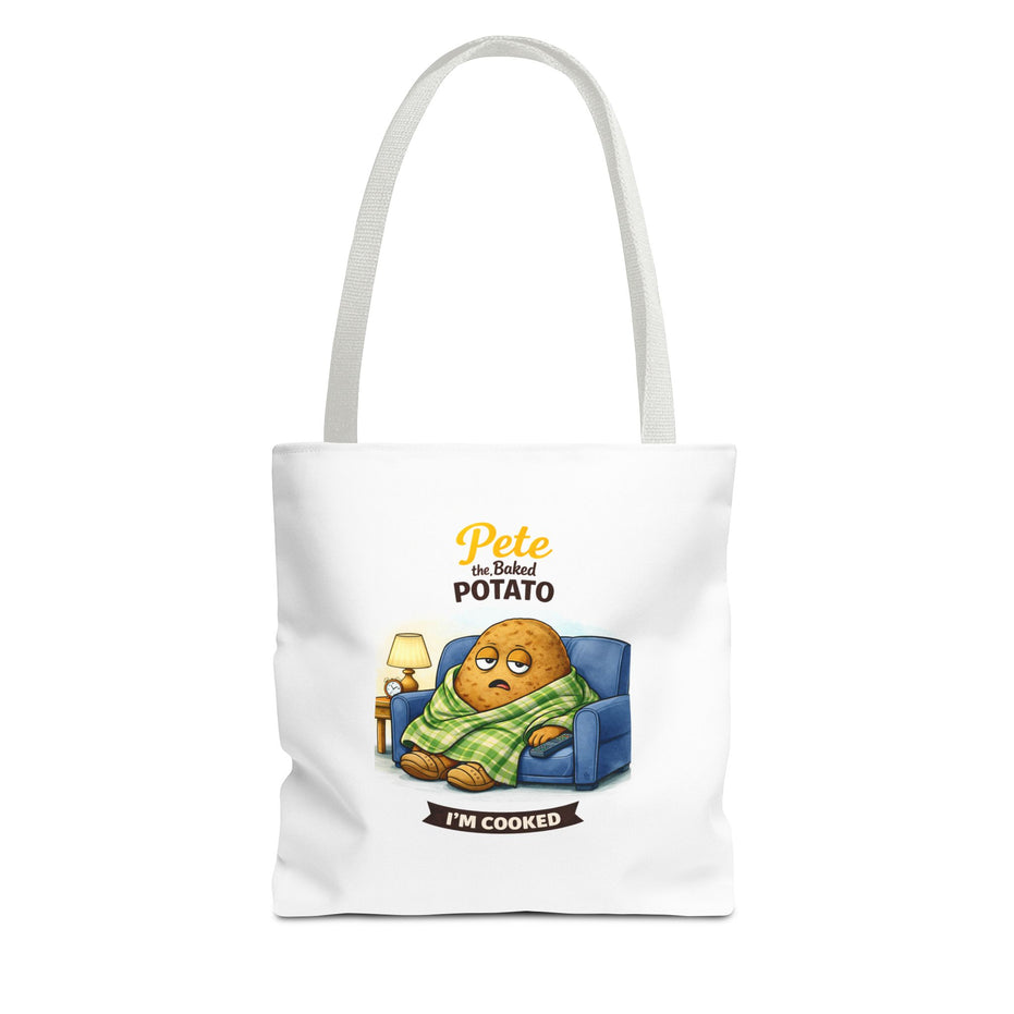 Pete the Baked Potato | Funny Vegetable Tote Bag