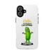 Colin the Unbothered Cucumber Phone Case — “I Don’t Care” Funny Cute Protective Case