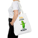 Colin the Unbothered Cucumber | Funny Vegetable Tote Bag