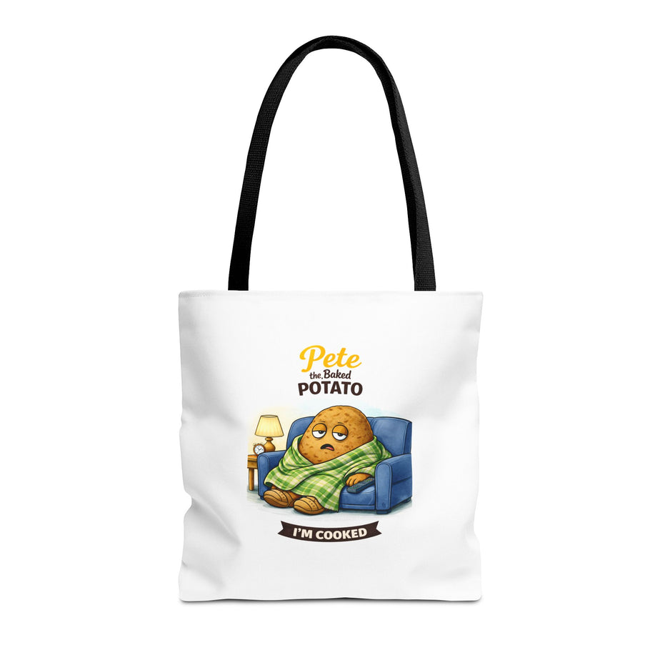 Pete the Baked Potato | Funny Vegetable Tote Bag