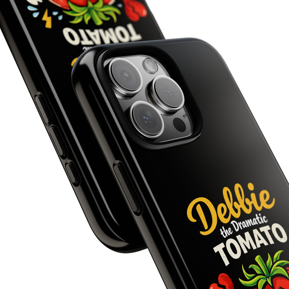 Debbie the Dramatic Tomato Phone Case — Funny Cute Protective iPhone Cover