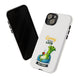 Cute 'Larry the Lazy Leek' Phone Case – Funny Vegetable Cartoon Tough Case, 
