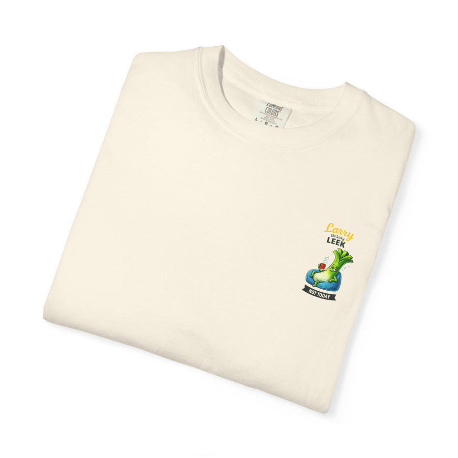 Larry the Lazy Leek | Funny Vegetable T Shirt