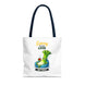 Larry the Lazy Leek | Funny Vegetable Tote Bag